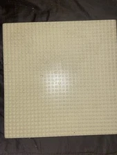 Lego Tan Baseplate 32 x 32 Stud 10" x 10" Plate Platform