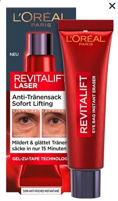 L'Oréal Paris Revitalift Laser Anti Tränensack Sofort Lifting Neu 15ml