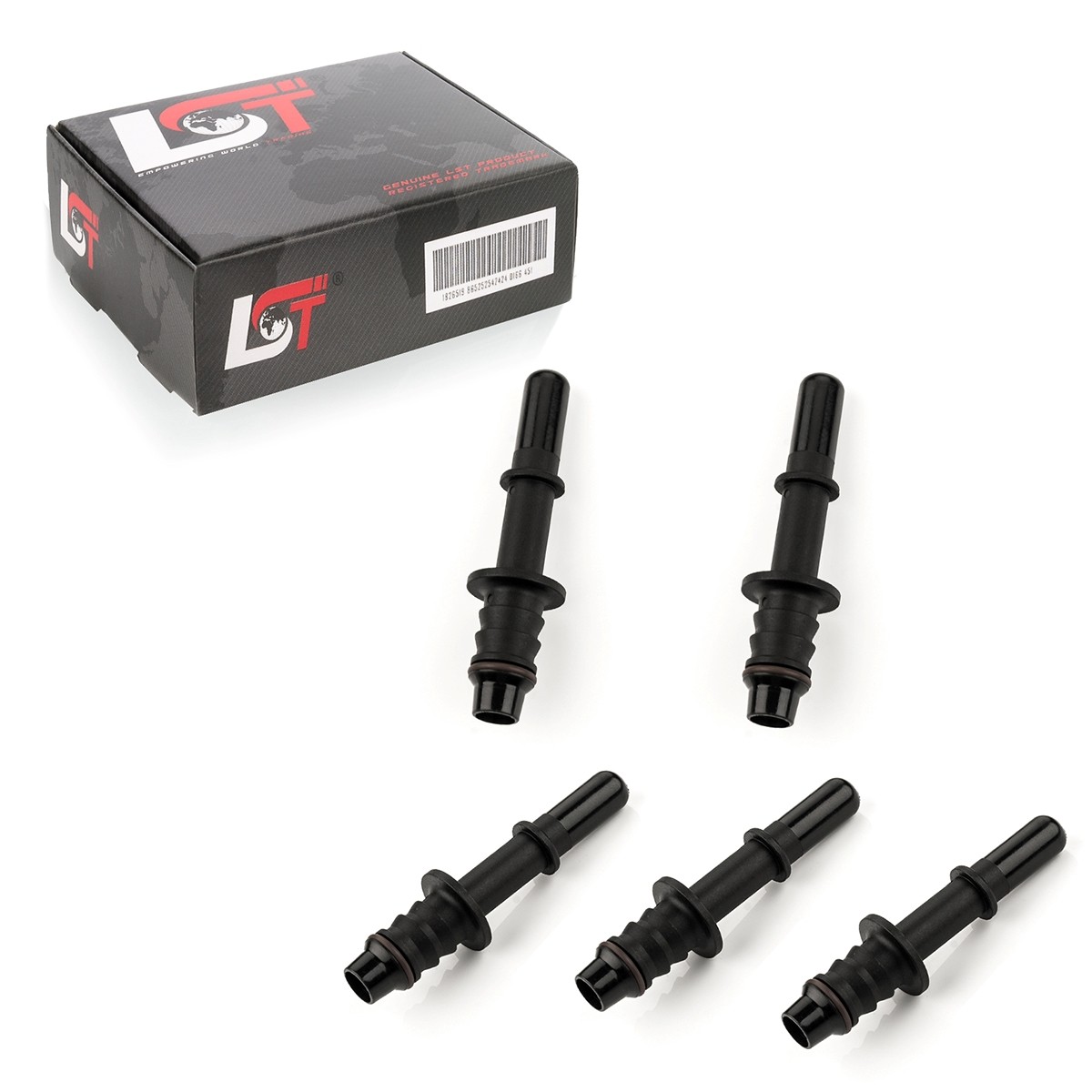5X Coupling Connector Fuel Line Connector 7.89 X 8Mm For CITROEN