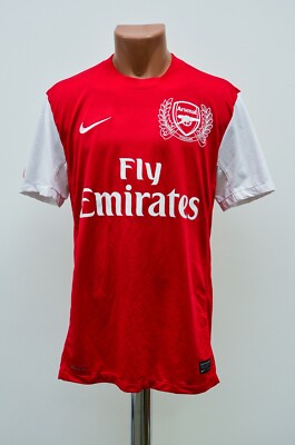 ARSENAL LONDON 2011/2012 HOME FOOTBALL SHIRT JERSEY NIKE SIZE M