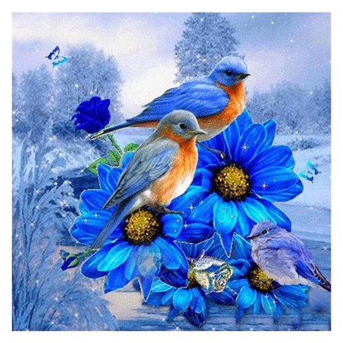 5D DIY Full Round Drill Diamond Painting Elk Animal Kit Home Decor Art Craft DIY - Picture 51 of 204