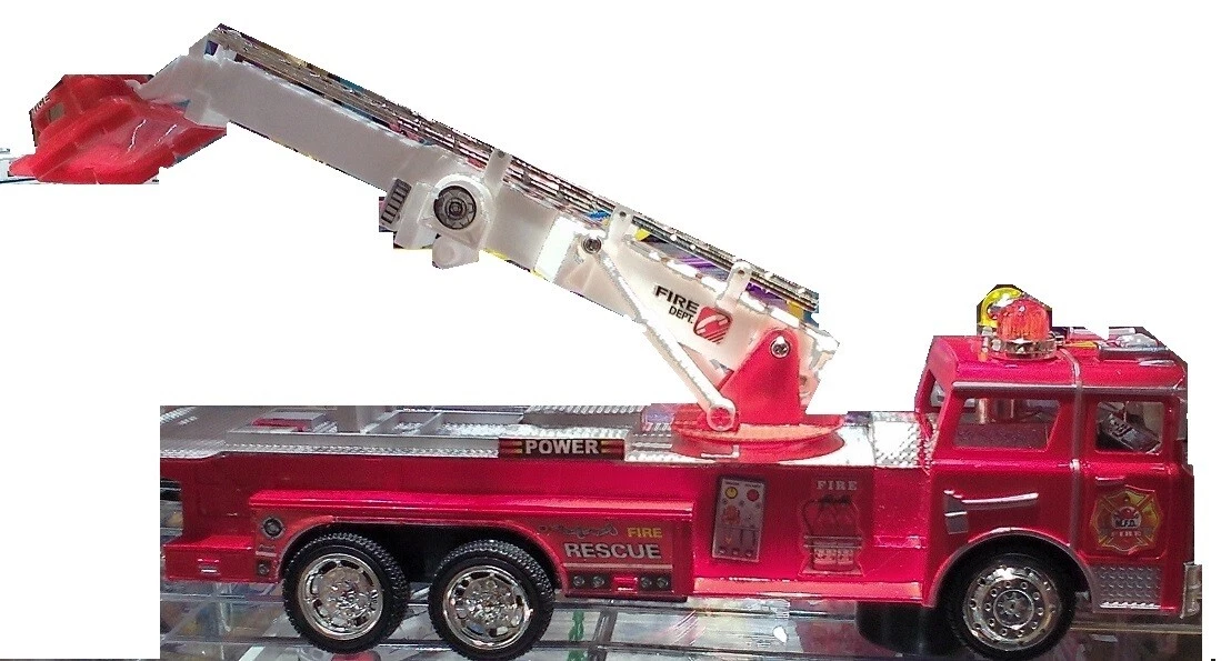 Fire rescue sales truck toy