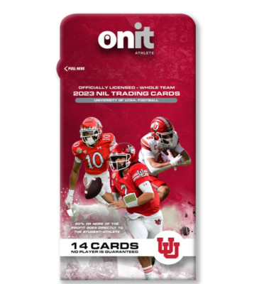   Pick your single card 2023 ONIT University of Utah UTES Football  