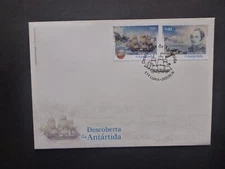 PORTUGAL 2021 The Discovery of Antarctica Set 2 Stamps FDC