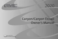 2020 GMC Canyon Owners Manual User Guide 