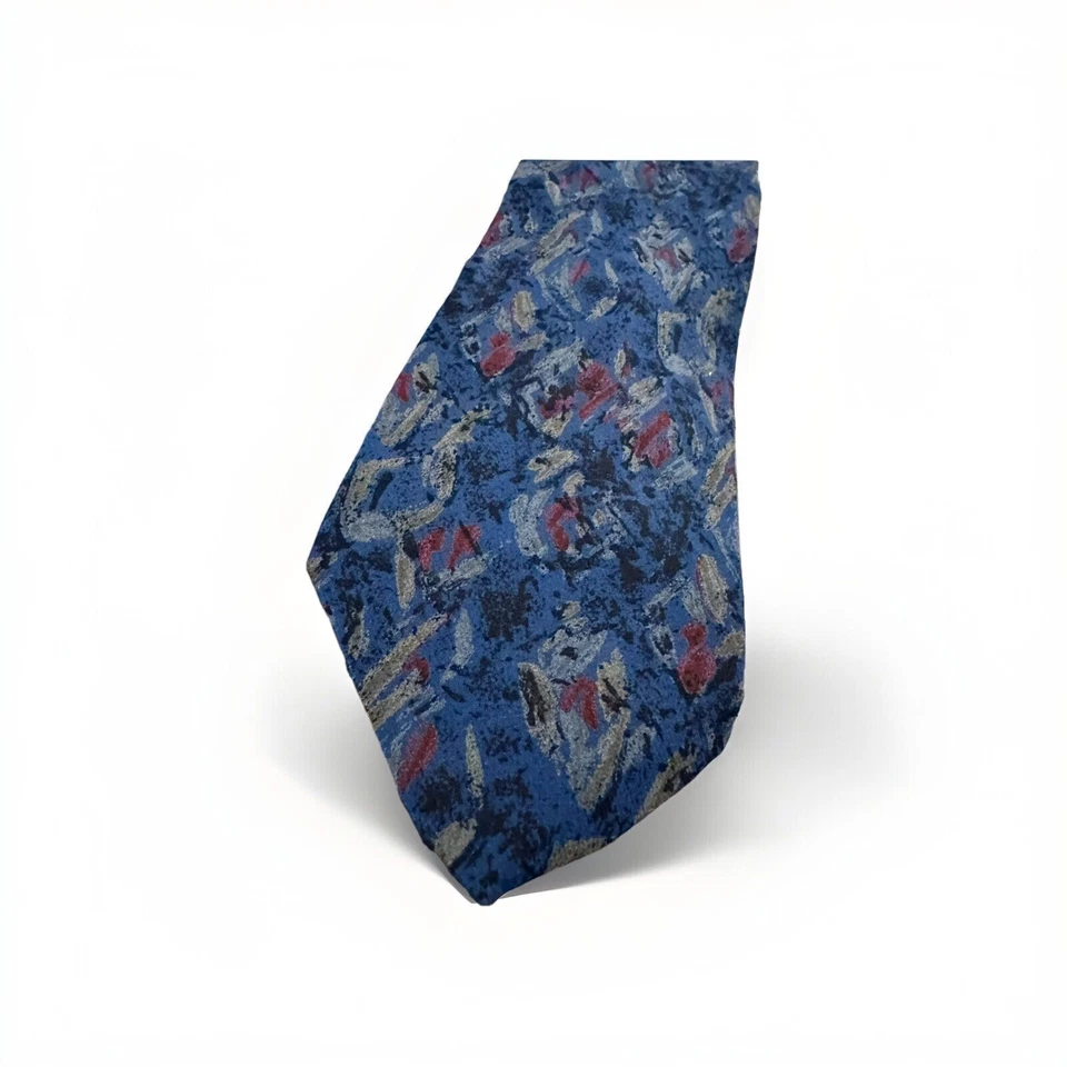 Corbata vintage Melvin’s para hombre hecha en Italia 100 % seda  Foto 2 de 4