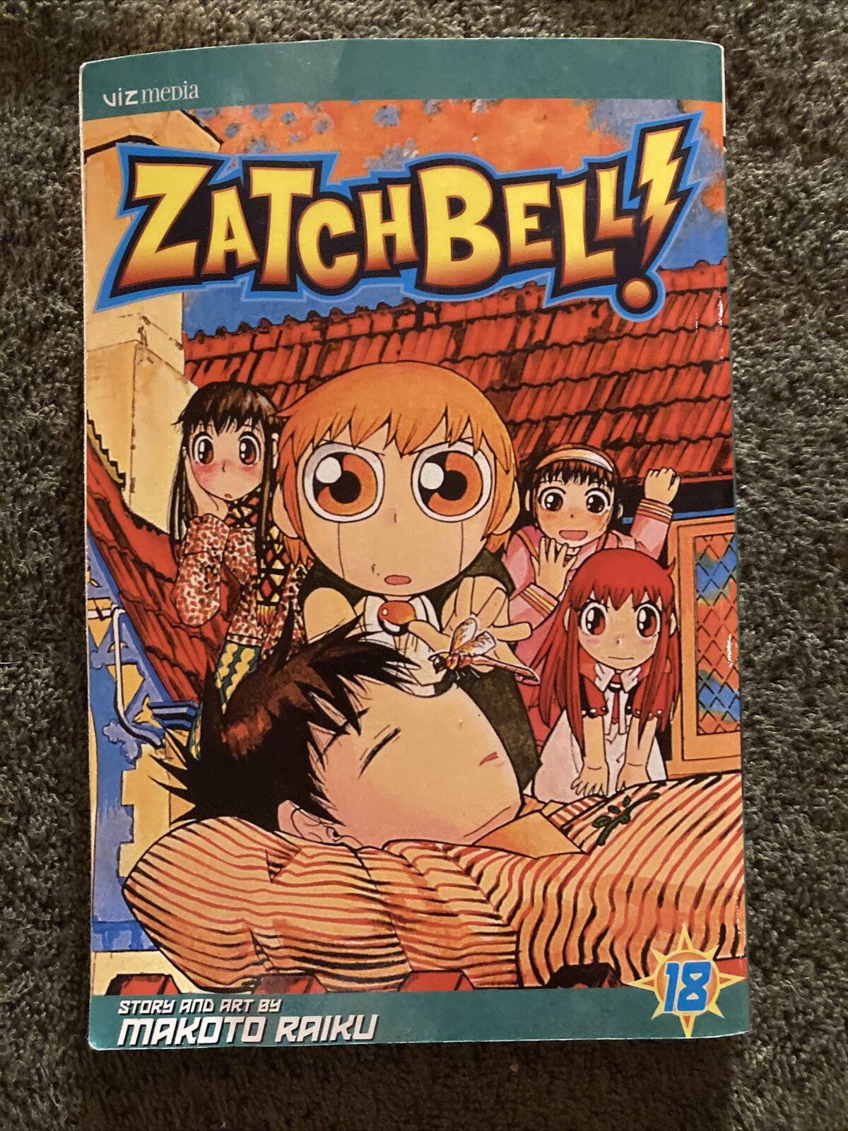 Zatch Bell!, Volume 18 by Makoto Raiku