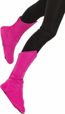Superhero Boot Tops Covers Child Pink Costume Accessory Shoe Hero Heroine Kids