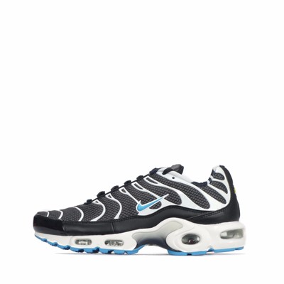 Nike Air Max Plus TN Tuned Men's Gym Casual Shoes Trainers Black/Vivid Blue  | eBay