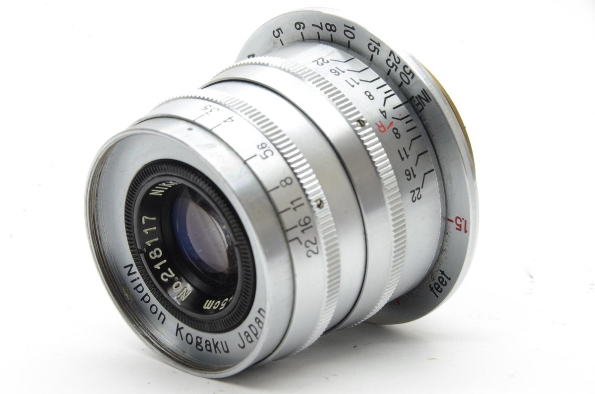 Nikon Nippon Kogaku NIKKOR-Q・C 5cm F3.5 L39 Leia L Mount