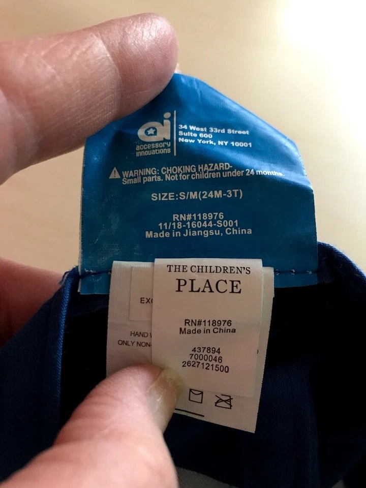 Gorra para niños pequeños The Children's Place - Liga de la Justicia: Batman, Superman, Flash - S/M Foto 4 de 4