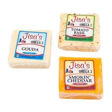 Bold & Smoky Cheese Trio Bundle | Includes 3 Flavors | Jisa's Farmstead Cheese