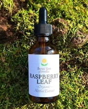 Raspberry Leaf Tincture, Blood, Bowel Pregnancy Uterine, Organic Extract FRESH