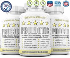 3X ULTRA PROBIOTIC 50-100 Billion CFUs RAW WHOLE ULTIMATE FLORA PRIMAL KEY RENEW