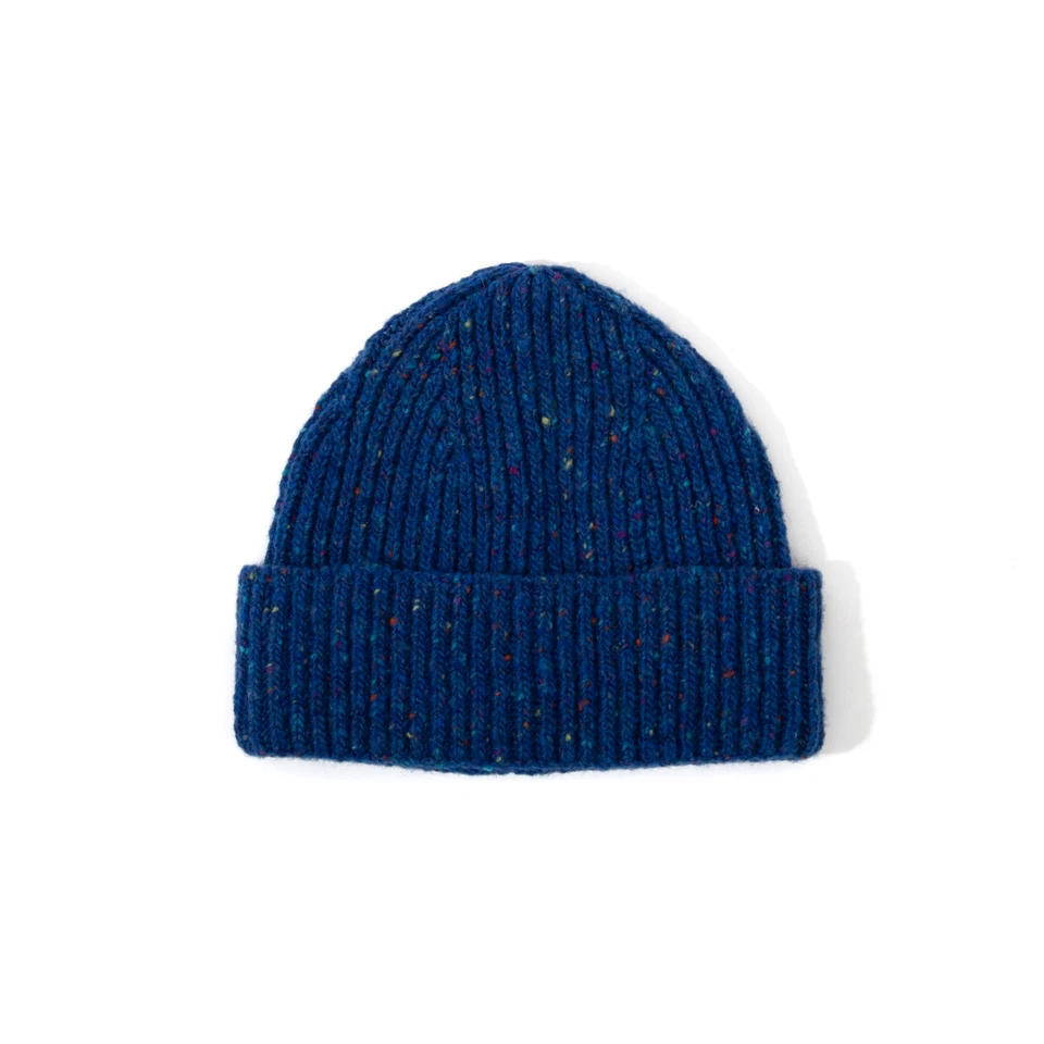 Donegal Knit Beanie - Watch Cap - Fisherman Rib Beanie