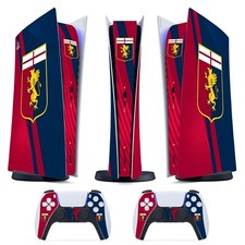 PS5 Digital Skin / Disk - GENOA FOOTBALL ULTRA - HD Satin Vinyl Adhesive Cover