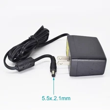 10pc Action Tec 5V 3A US Switch Power Adapter To 5.5x2.1mm DC Power Supply Cable