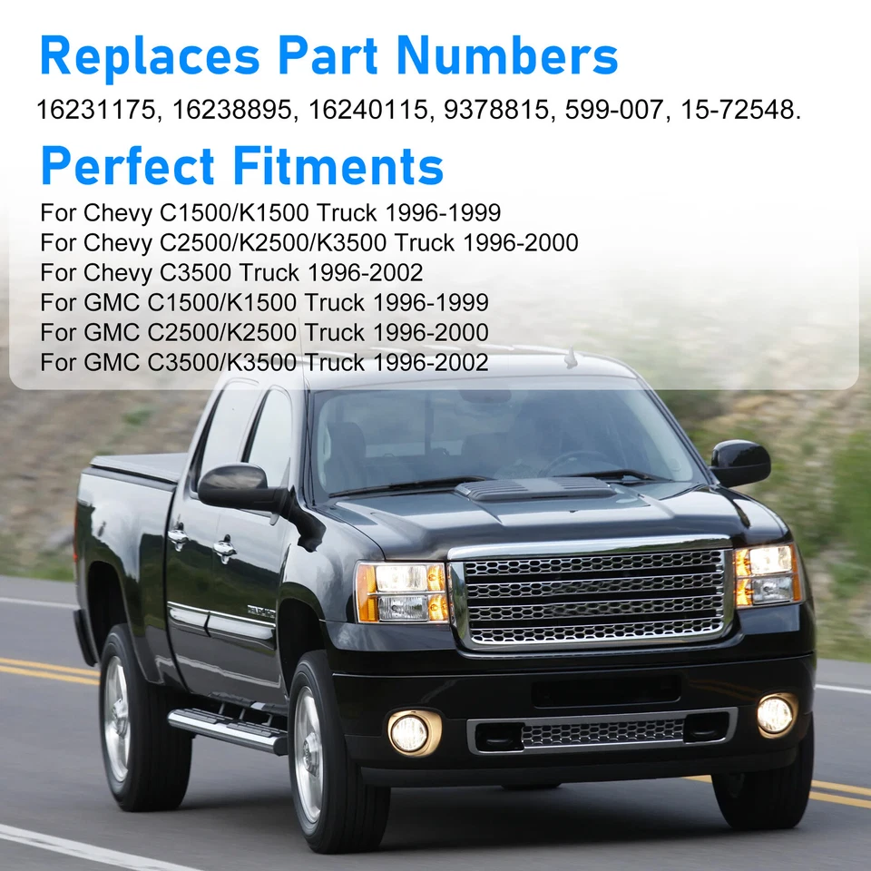 Interruptor de control de clima de calefacción de aire acondicionado 16231175 para Chevy GMC C1500-C3500 K1500-K3500 Foto 2 de 4