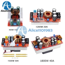 1200W 20A / 1500W 30A / 1800W 40A Converter Boost Step Up Power Supply Module