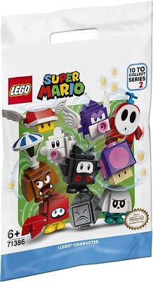 LEGO SUPER MARIO CHARACTER PACK SERIES 2 20 PACKS BOX 71386 New