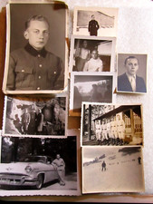 Lot 9 pcs Vintage Photo German soldiers WWII WW2 period