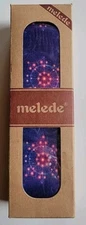 Melede 2 Inch Soft Cotton Leather End  Guitar Strap