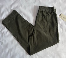 NWTs Universal Thread Olive Green Pleated Corduroy Pants Size 4