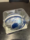 Lem Barney Signed Mini Helmet with Tristar COA