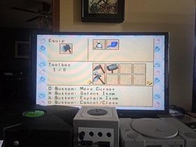Sony PlayStation 1 PS1 SCPH-5501 Bundle 2Controllers Harvest Moon Memory Card