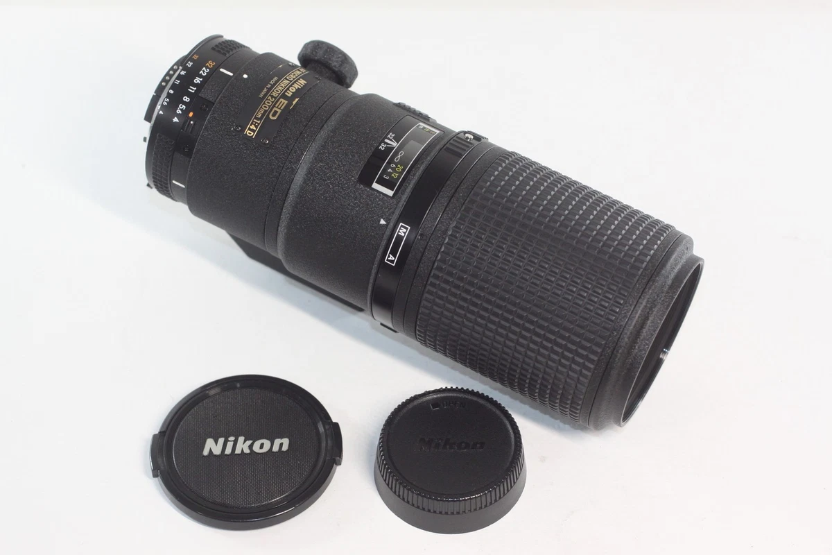 Nikon Micro NIKKOR f/4 Camera Lenses 200mm Focal for sale | eBay