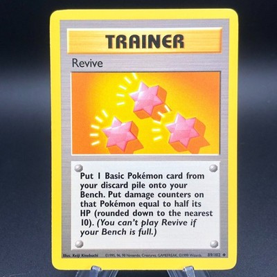 Pokemon Revive 89/102 - Base Set - NM Uncommon - 1999 English Vintage WotC