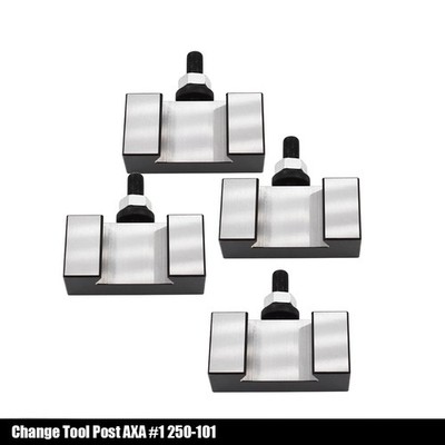 4PCS AXA #1 250-101 Quick Change Tool Post Turning Facing Holder For CNC