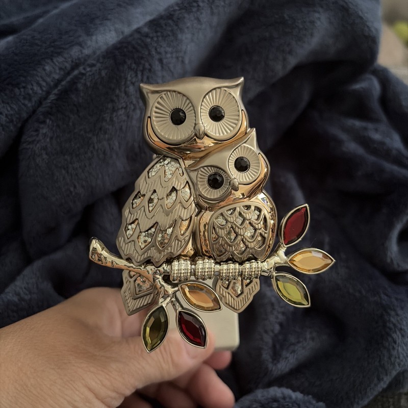 Owl &Owlet Baby Glitter Gems Wallflower NightLight Bath & Body Works Plug In
