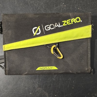 Goal Zero Nomad 7 Portable Foldable USB Solar Panel Weatherproof Camping