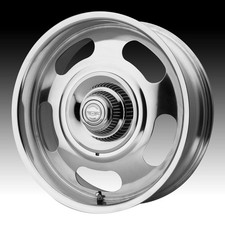 4american Racing Vintage Vn506 Rally Polished 17x9 5x4.75 5x5 12mm