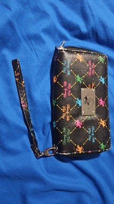 Beverly Hills Polo Club Wallet Black with Polo Riders and Horses Design