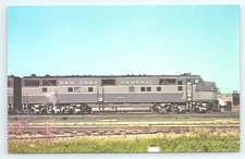 Postcard New York Central 4034 EMD E7 Locomotive