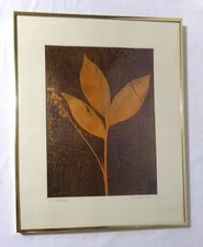 Wynn Hopkins Giant Copper Etching Lily of the Valley