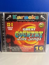 Karaoke Bay  Great Country Love Songs   CD 16 Tracks     ..BRAND NEW  SEALED 
