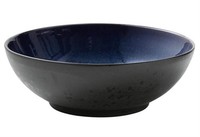 Bitz SalatschüSsel 30 Cm Steinzeug Schwarz/Dunkelblau 821381