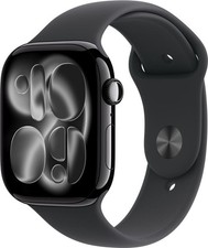 Apple Watch 11 GPS Alu Jetblack 46mm Black Sp. Band M/L, NEU Sonstige