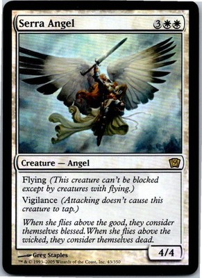 Serra Angel R Foil 9th Edition NM