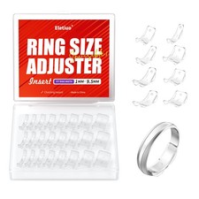 Invisible Ring Size Adjusters Set for Loose Rings,24 Pack-8 24 Sizes