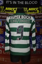 4/5 Sporting Club adults S 2014 #9 Wolfswinkel l/s football shirt jersey soccer