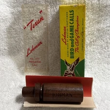 VTG Lohman TEXAN no. 111 Predator Call w/ Box & Instructions USA Bird Game Duck