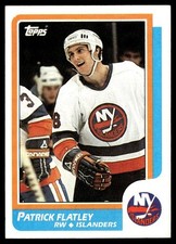 1986-87 Topps Patrick Flatley New York Islanders #162