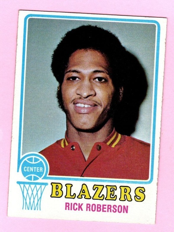 1973-74 Topps Rick Roberson #144 Portland Trailblazers | eBay