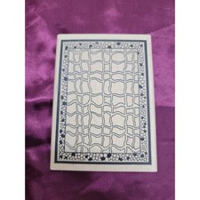 Sandi Obertin Rubber Nature ArtStamp Weaving Texture Background Wood Mount