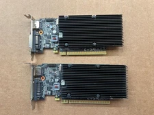 2X EVGA NVIDIA GeForce GT 210 1GB DDR3 01G-P3-1313-KR Low Profile Video Card