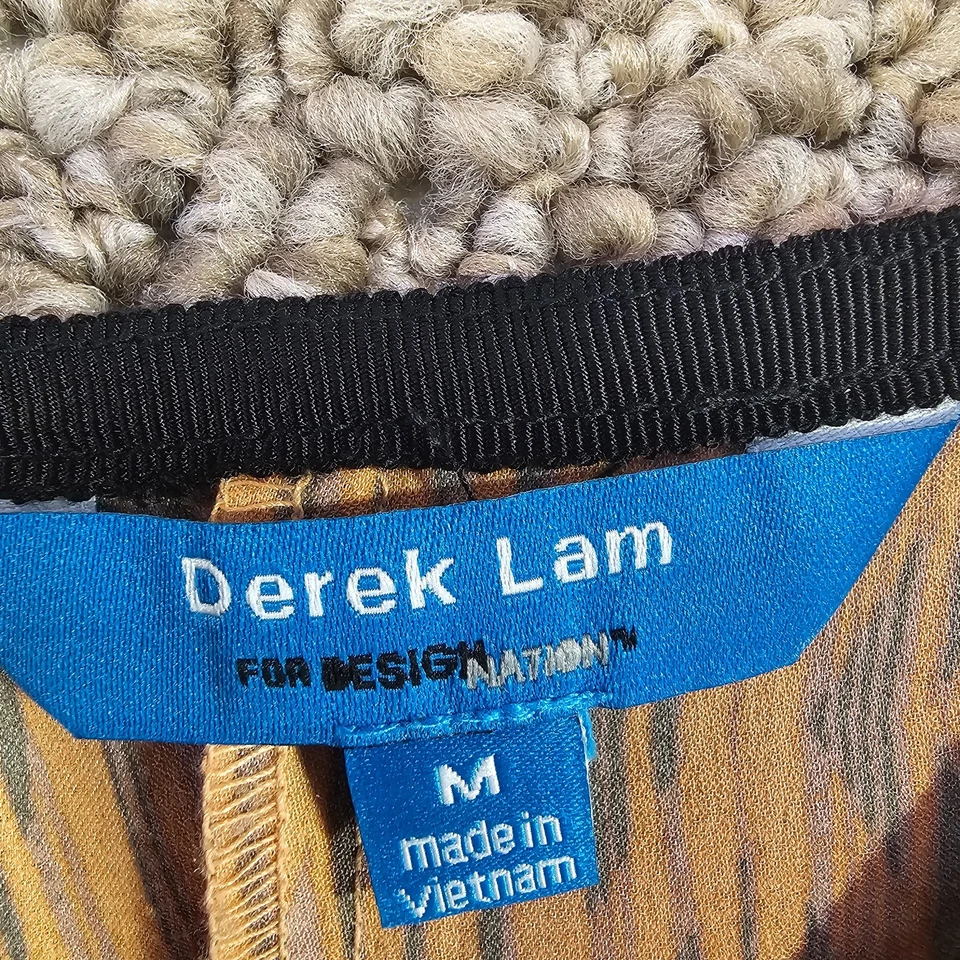 Derek Lam Tank Top Womens Medium Woodgrain Color - Image 4 of 4